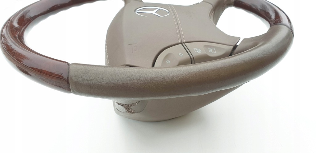 Mercedes w220 sport кермо  шкіряний drewno дерев'яний аксесуарна Київ