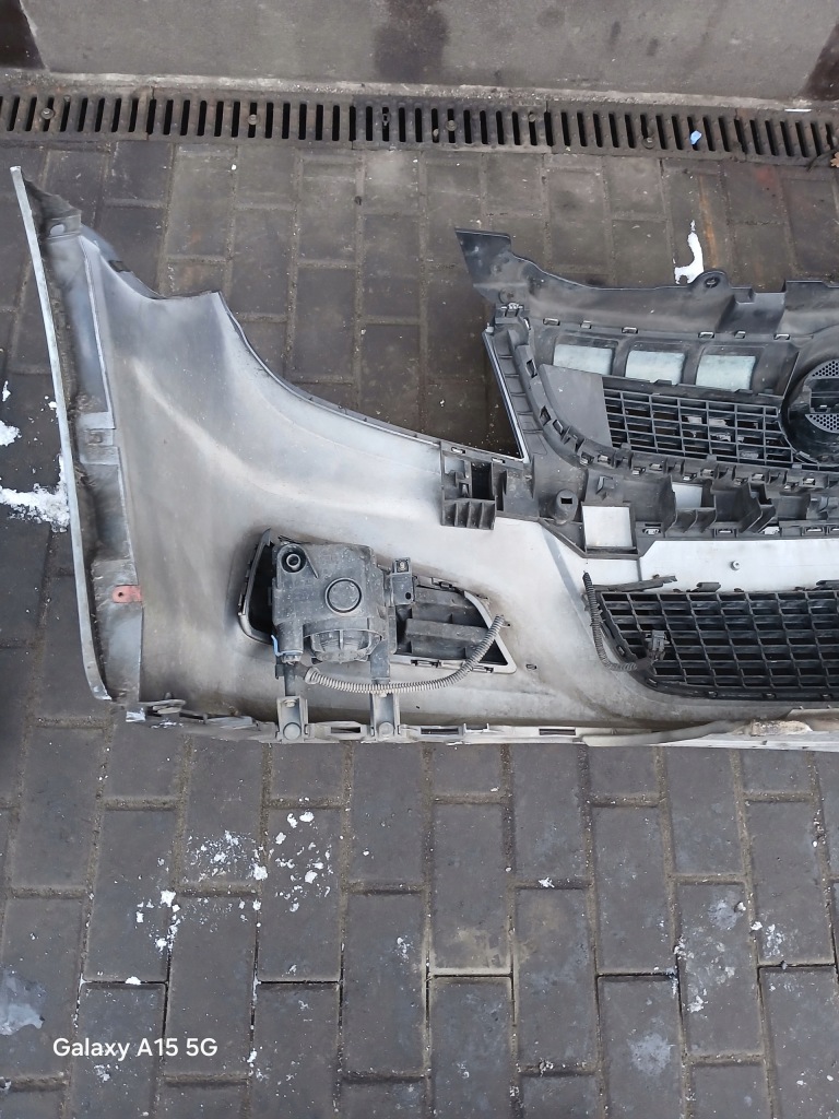 Бампер передний kompletny opel vectra c lift цвет z163 Недорого