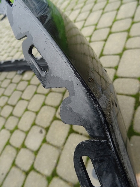 фото №6, Peugeot 308 i lift 10-13 бампер передній pdc logo