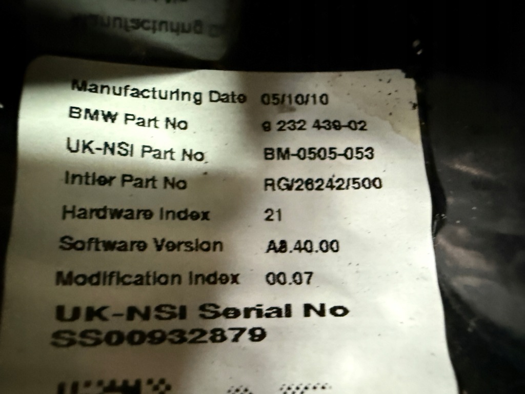 фото №2, Mini r60 obrotomierz countryman 923243902 спідометр mini cooper europ