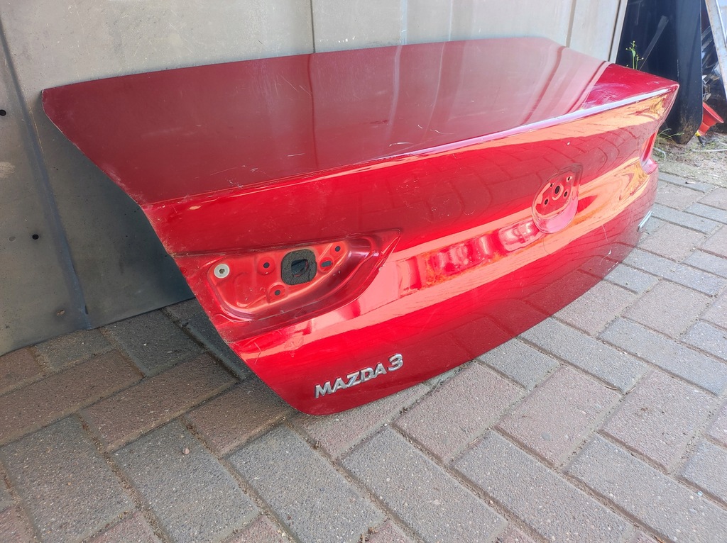 фото №9, Крышка багажника задняя задняя mazda 3 iv bp 2019-24 sedan