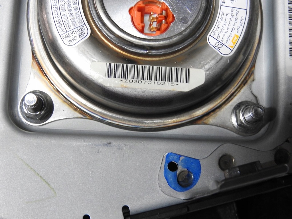 фото №5, Nissan murano z50 03-07 подушка водителя подушка безопасности