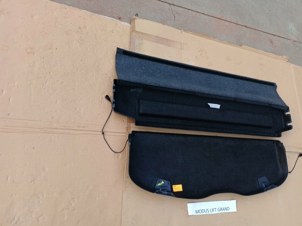 Renault grand modus рестайлінг  полиця багажника комплект 08-2012 Київ