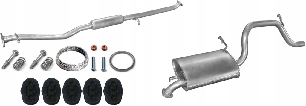 фото №1, Suzuki wagon r+ 1.3 2000-2003 гасник комплект