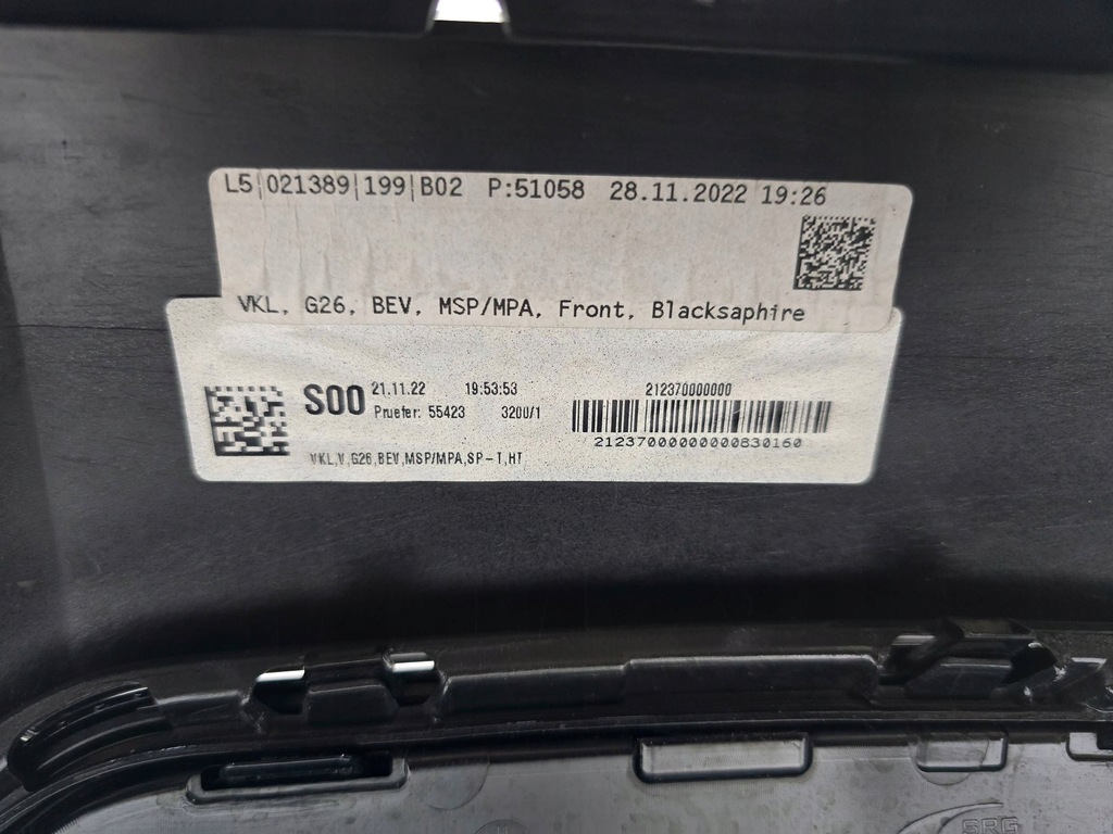 фото №16, Бампер передний bmw i4 4 g26 bev m-pakiet m50 24- перед