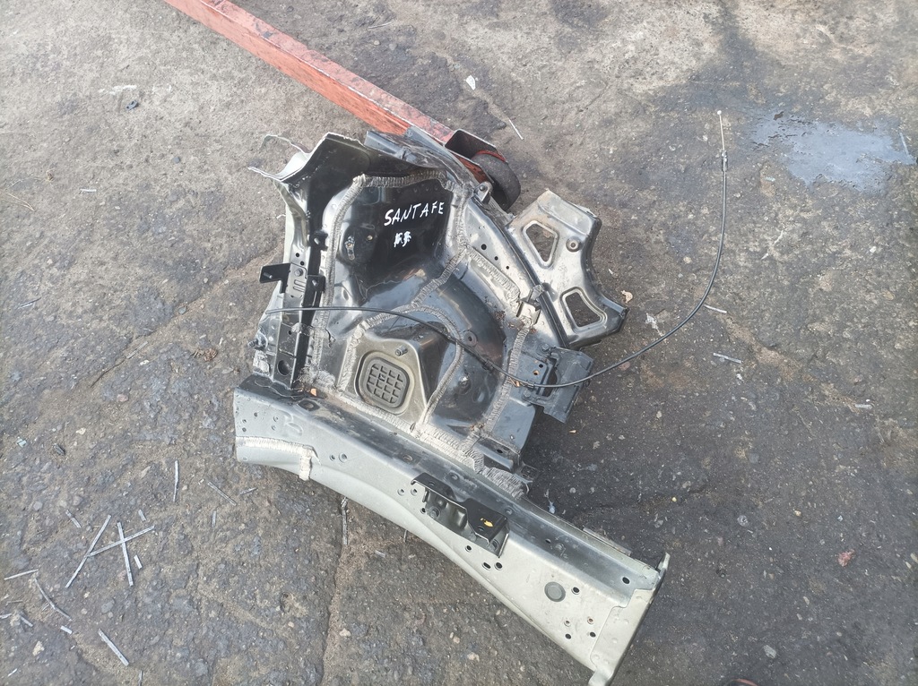 фото №1, Чверть лонжерон hyundai santa fe iii ліва