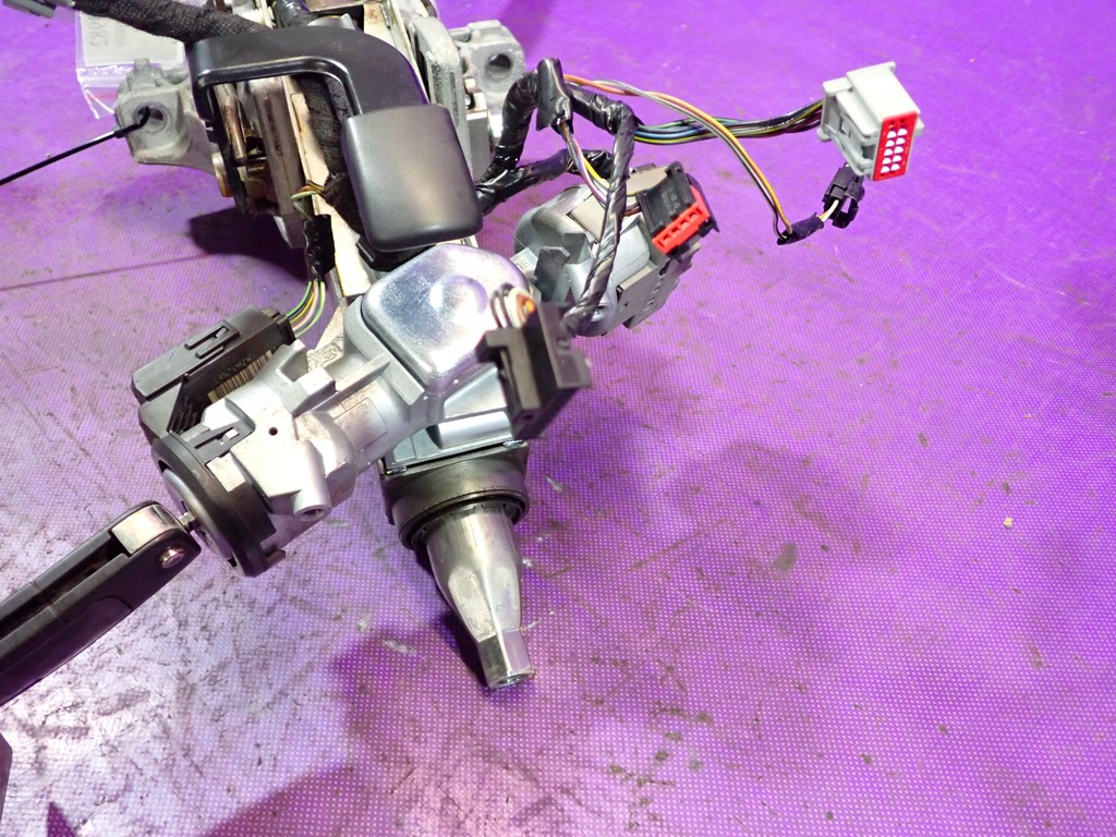 фото №6, Ford c-max 07- замок зажигания ключ колонка руля