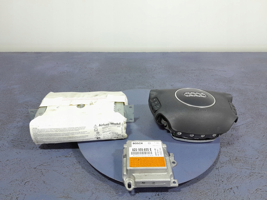 фото №6, Audi a2 панель приладів приладова панель приладів pulpit подушки безпеки ремені eu