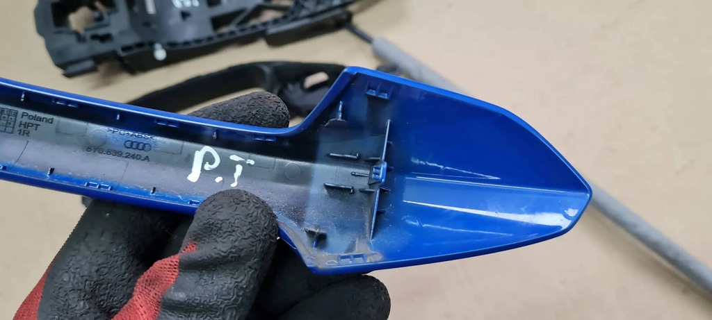 фото №10, S3 8y a3 ручка каркас корпус дверь правая правый задняя 8y0839240a sedan lz5m