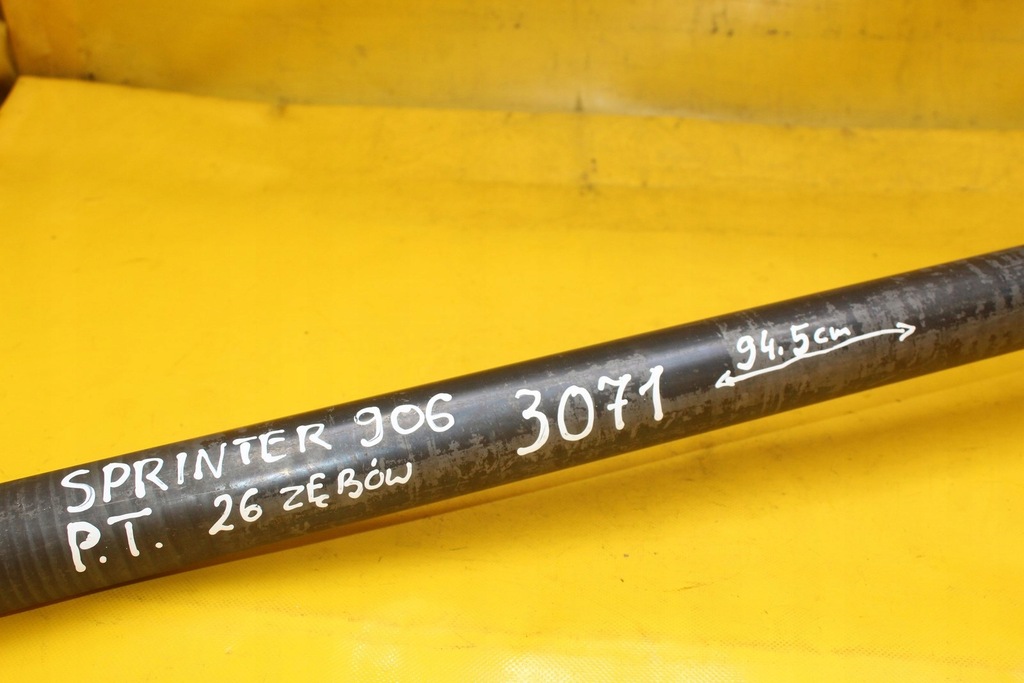 фото №7, Приводной вал ступица правый задняя sprinter 906 vw crafter 26 зубьев