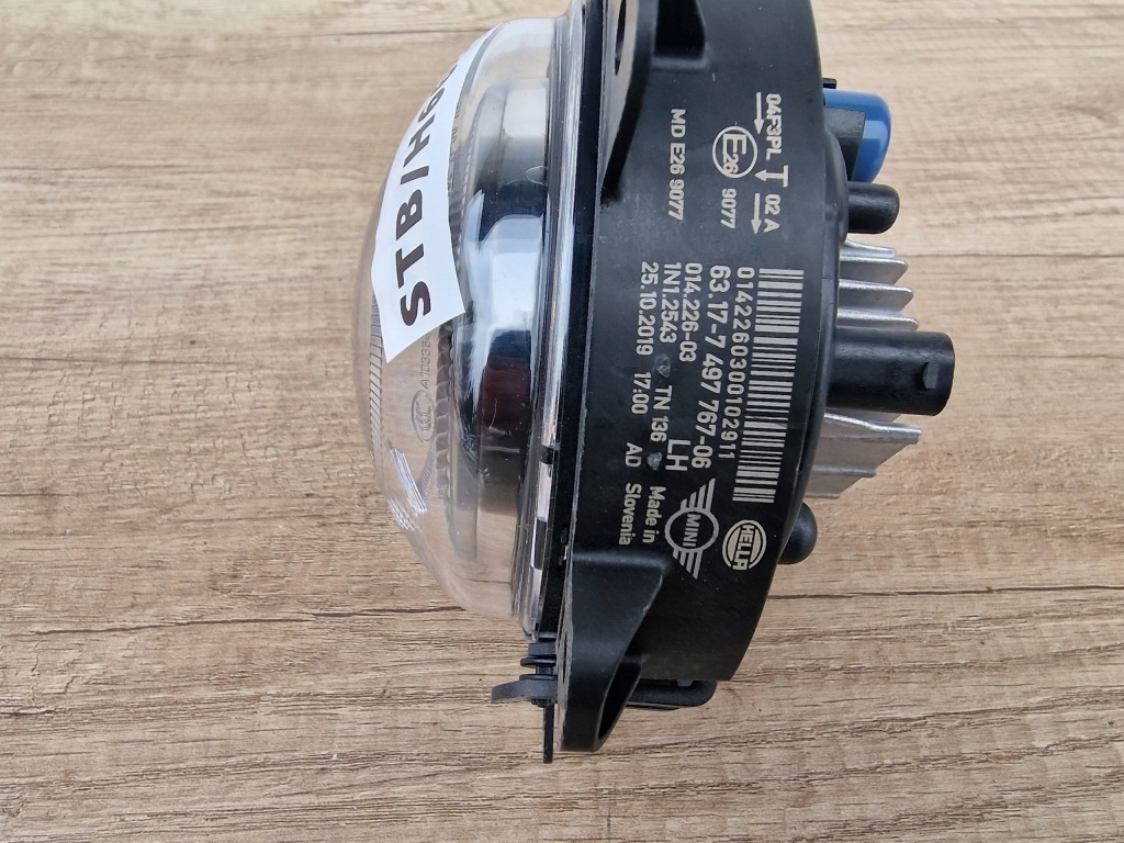 Лівий протитуманна фара led drl кільце mini 63177497767 hella Доставка