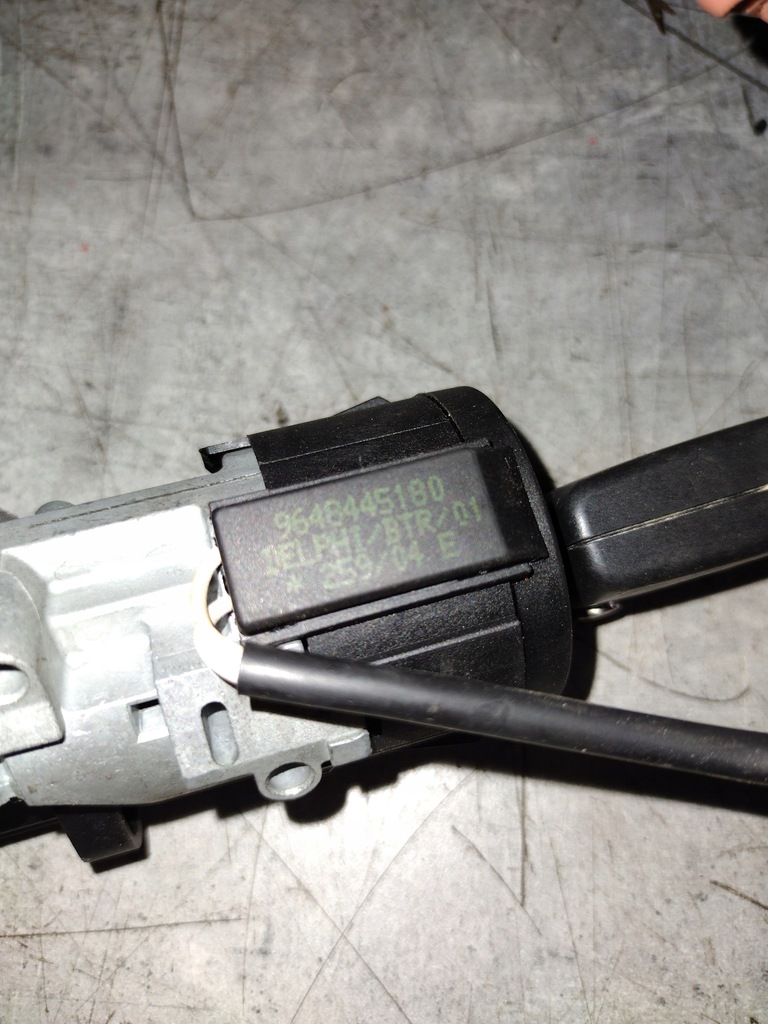 фото №9, Замок запалювання ключ 9648445180 citroen c5