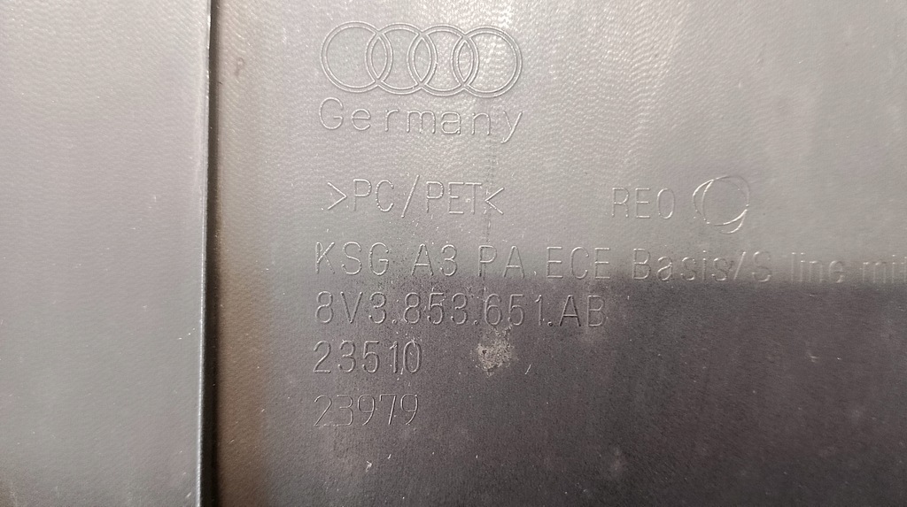 фото №10, Audi a3 lift 8v3853651ab решётка радиатора решётка радиатора радиатора радар