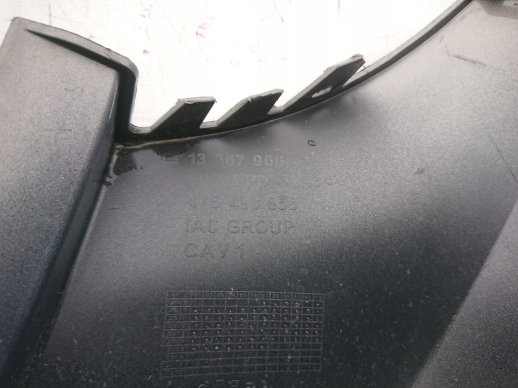 Opel meriva b 2 ii 10- бампер задний задний Оригинал