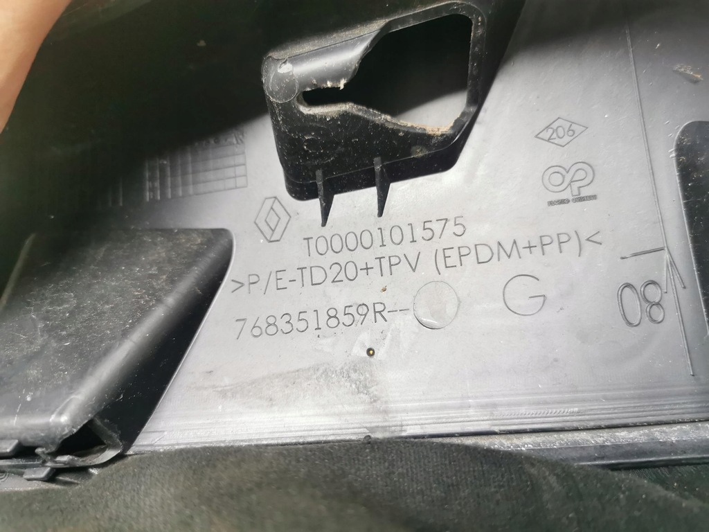 фото №9, Молдинг защита стекло левая renault scenic iii 08-16