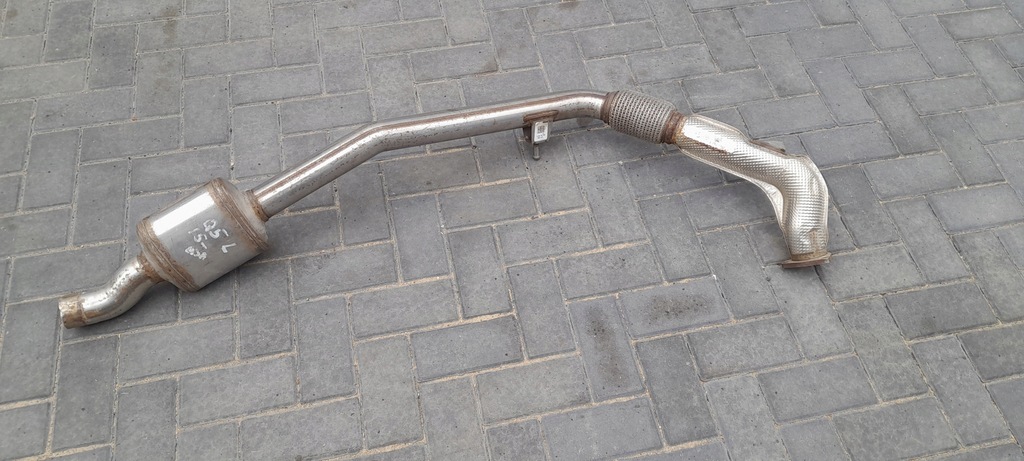 фото №9, Audi q5 sq5 17- труба гаситель левый правый 3.0 usa