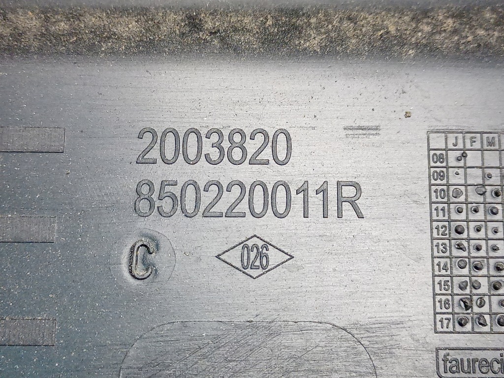 фото №8, Бампер задняя задний renault master iii 850220011r