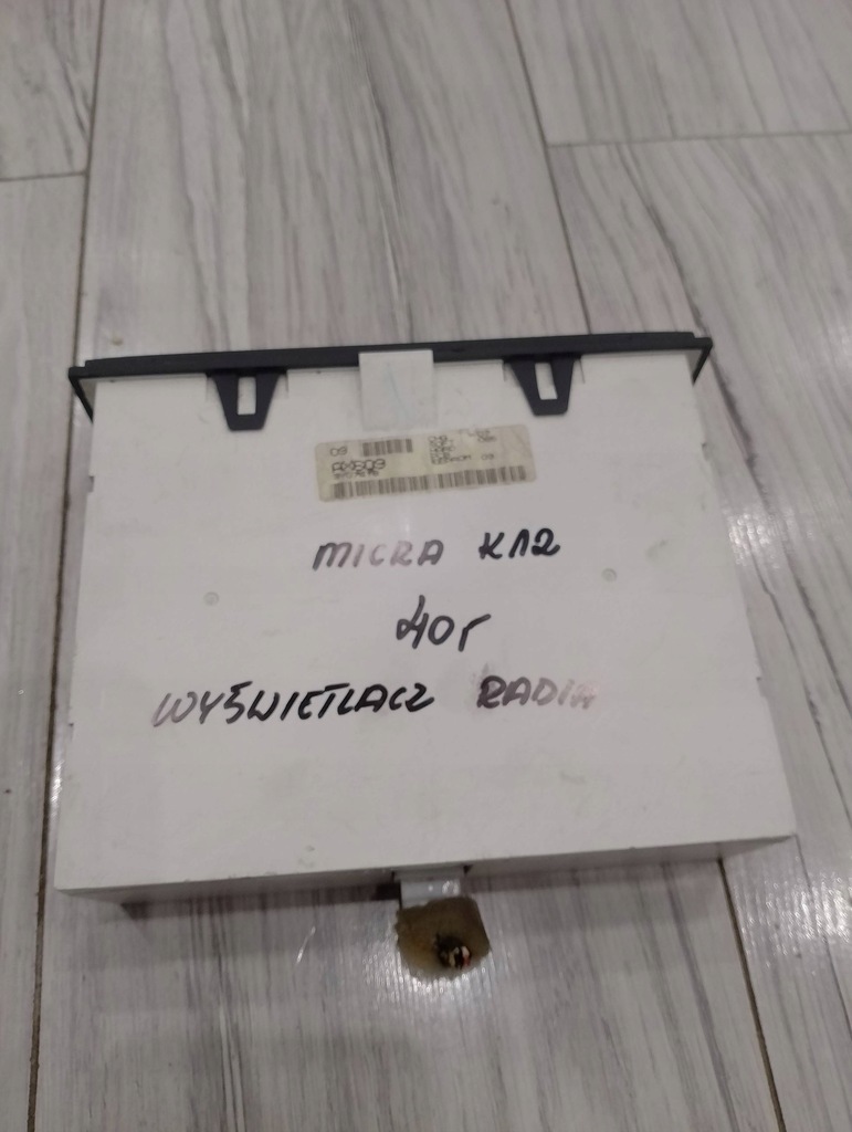 фото №4, Дисплей радіо 3v07418 micra k12 nissan