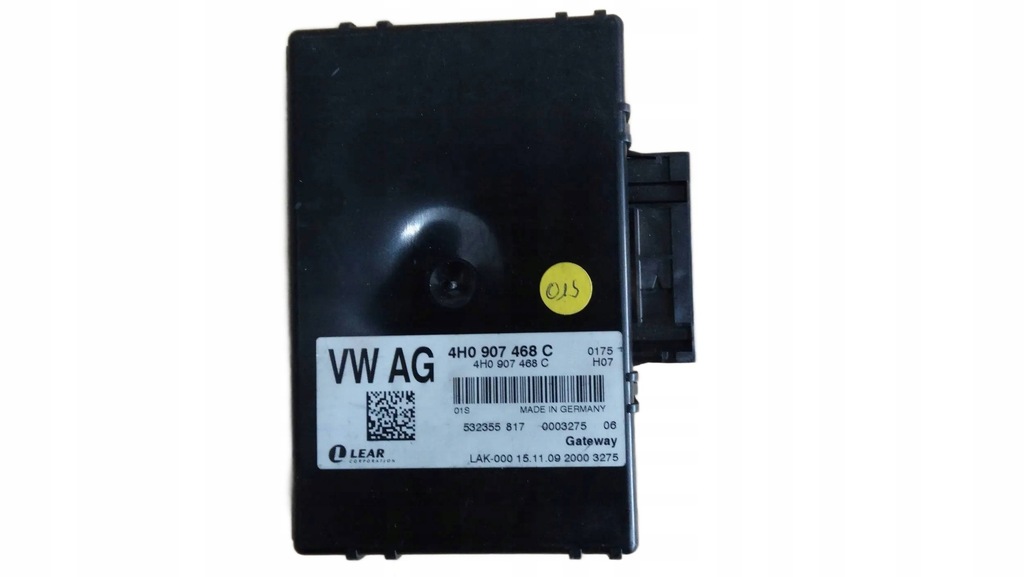 фото №1, Модуль шлюз 4h0907468c audi a8 s8 d4