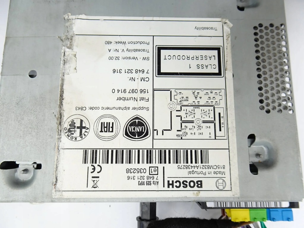 Радио alfa romeo brera с Разборки