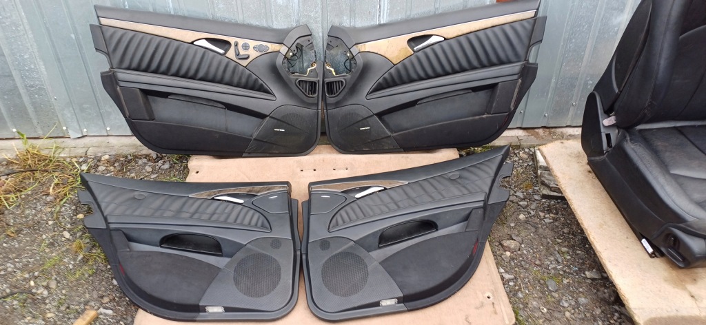 W211 lift kombi avantgarde сиденья обшивки комплект кожа декоры память harman с Разборки