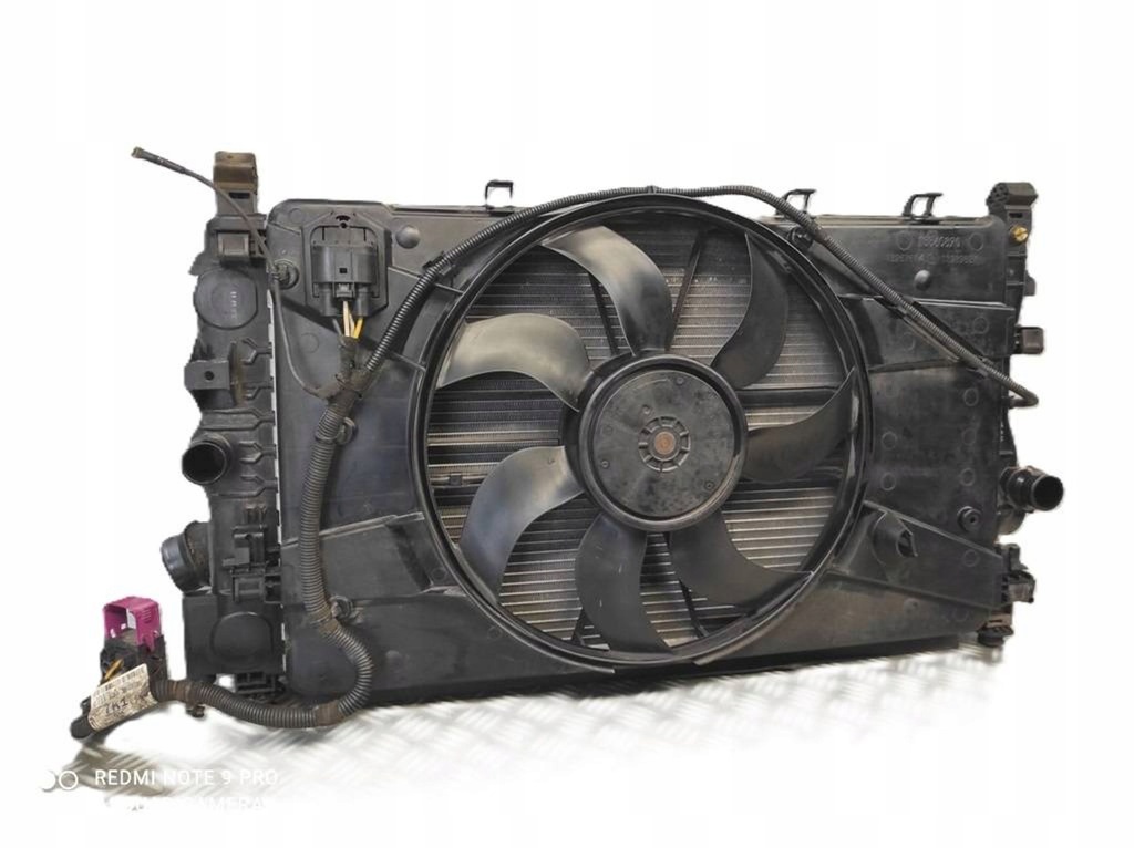 фото №11, Комплект набір радіатор радіатор радіатор вентилятор opel astra iv j lift