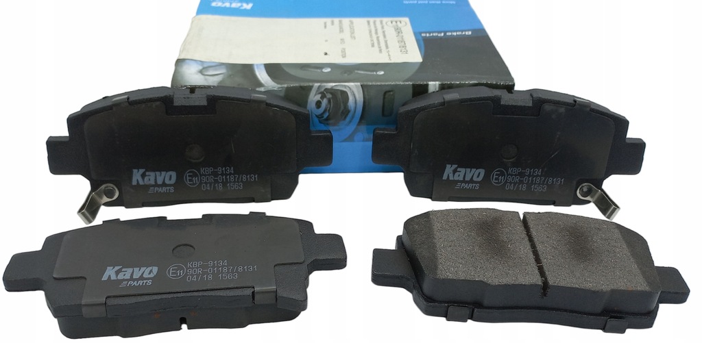 фото №1, Kavo parts kbp-9134 набір гальмівних колодок гальмівних, гальма дискові