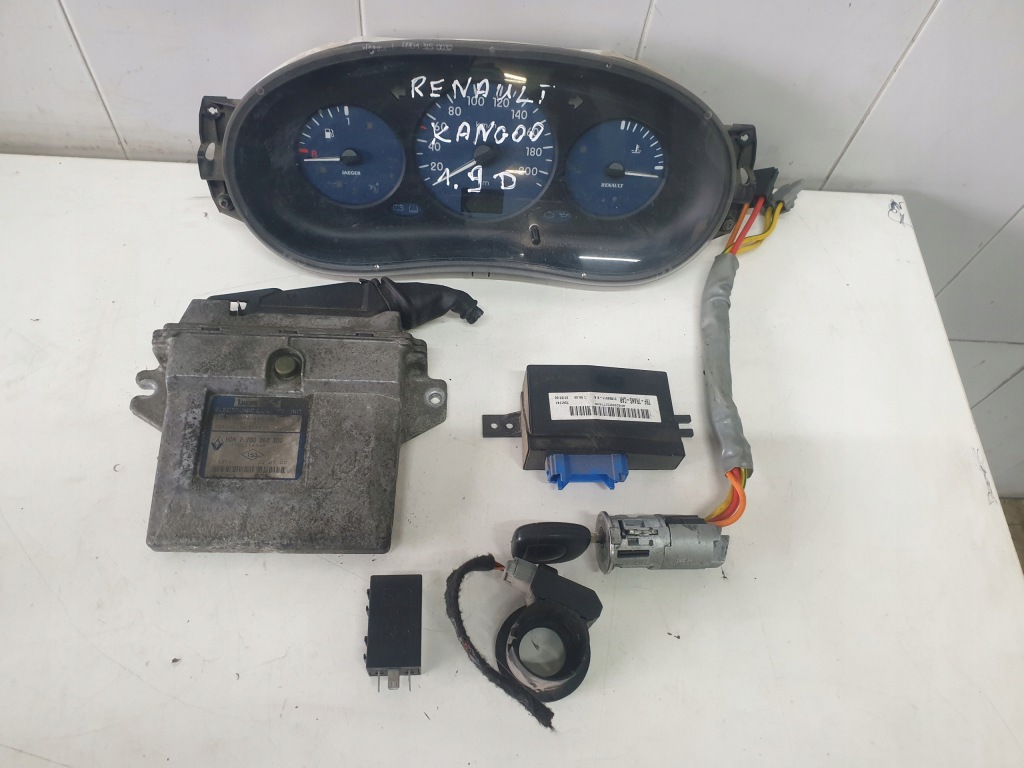 фото №1, Блок управления набор стартовый renault kangoo 1.9 дизель 7700863300