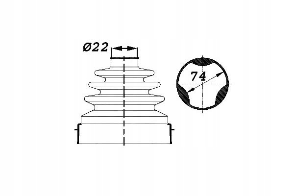 фото №8, Захист шарнір внутрішній. ford focus ii