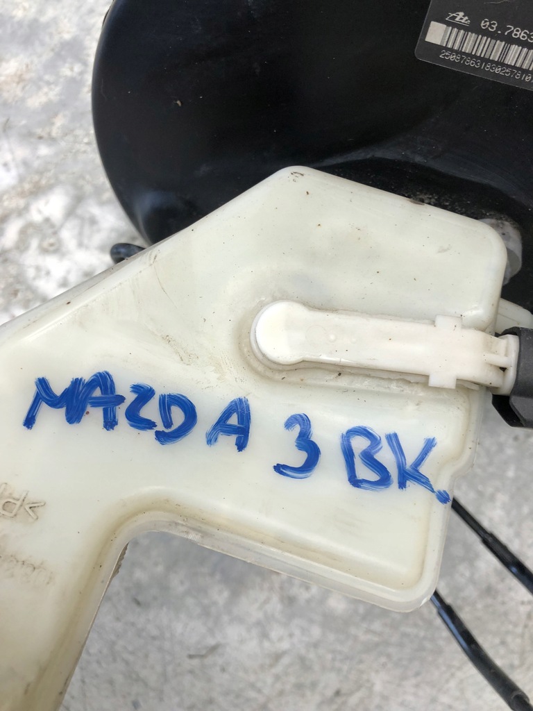 фото №7, Усилитель тормозов тормозные mazda 3 bk 6n61-2b195-dc bp4l43950f