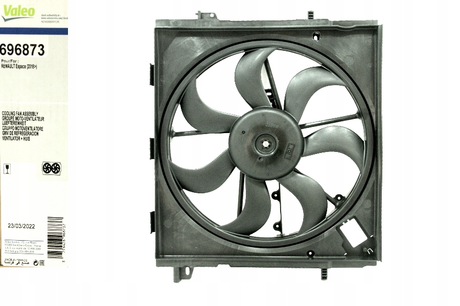 фото №1, Вентилятор радиатора espace v оригинал valeo