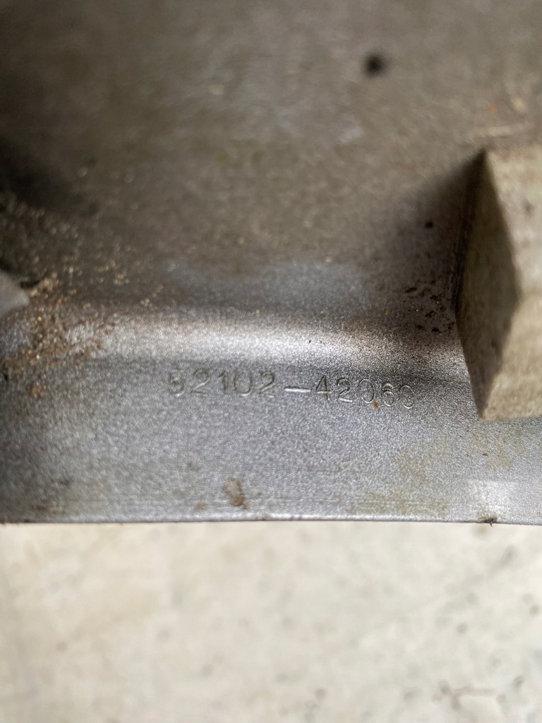 фото №8, Toyota rav4 iii 06- молдинг накладка бампер перед правая 52102-42060