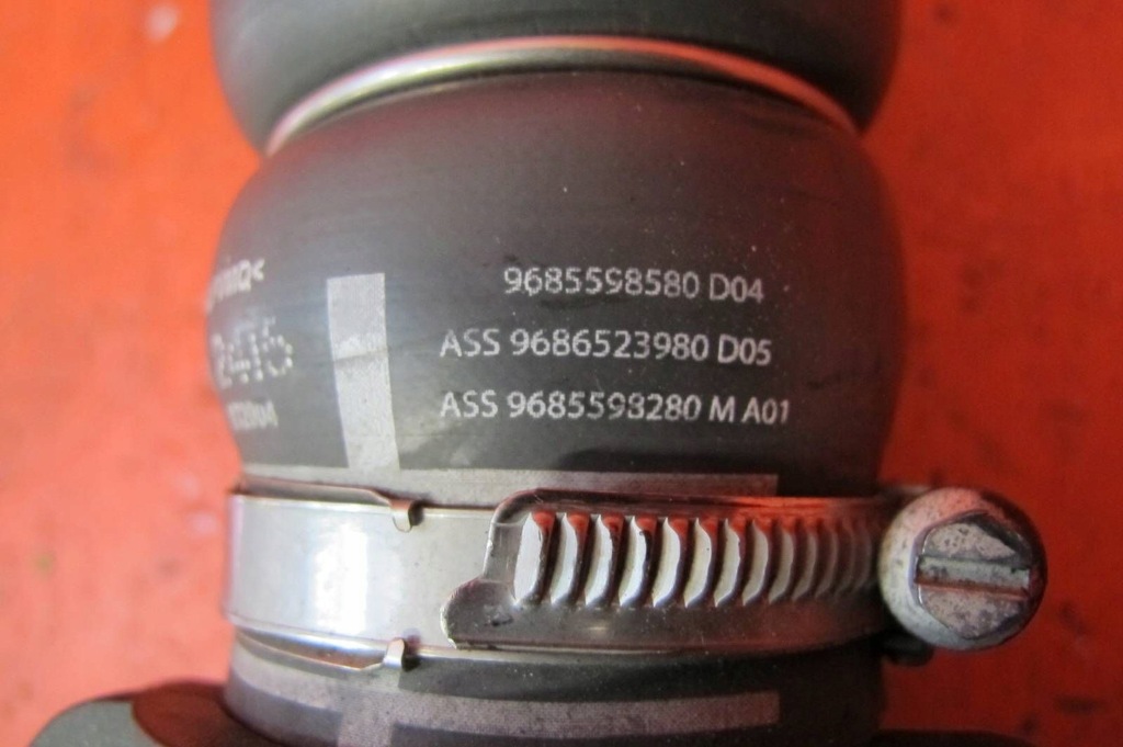 фото №3, Citroen ds5 1.6 hdi 9hd ds4 peugeot 508 шланг труба wąż интеркулер