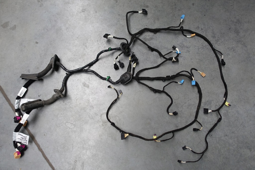 фото №1, Vw beetle 5c3 cabrio жгут электропроводка дверь левая