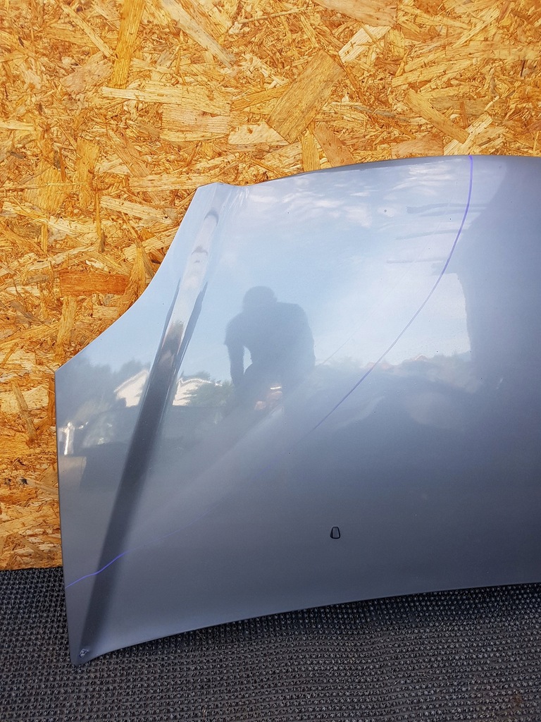 фото №8, Honda civic vii nh674p szary сіра капот кришка двигуна