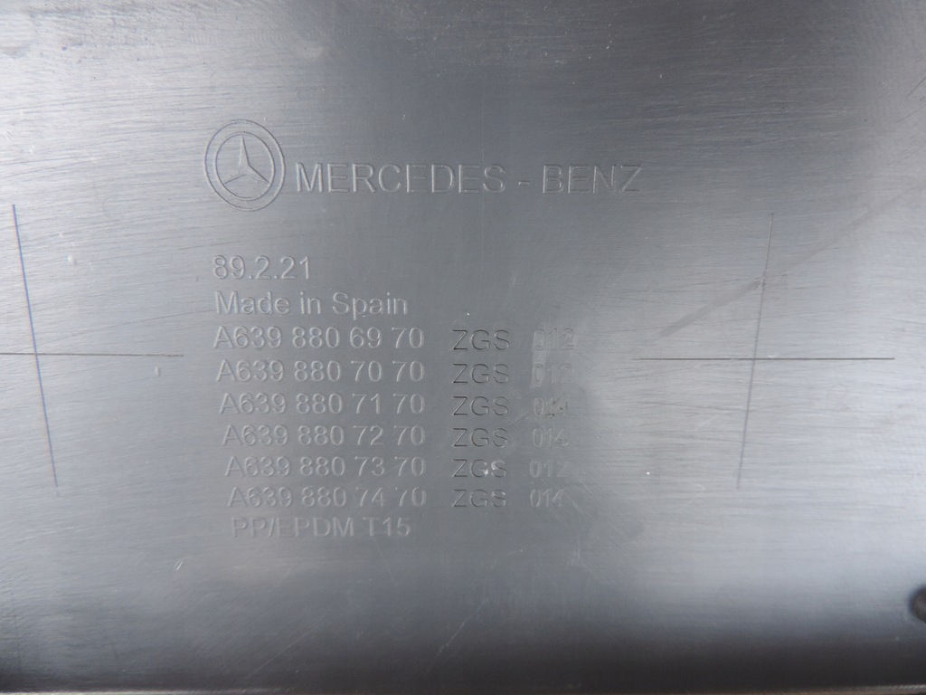 фото №15, Mercedes vito 639 lift 2010 2011 передній бампер перед