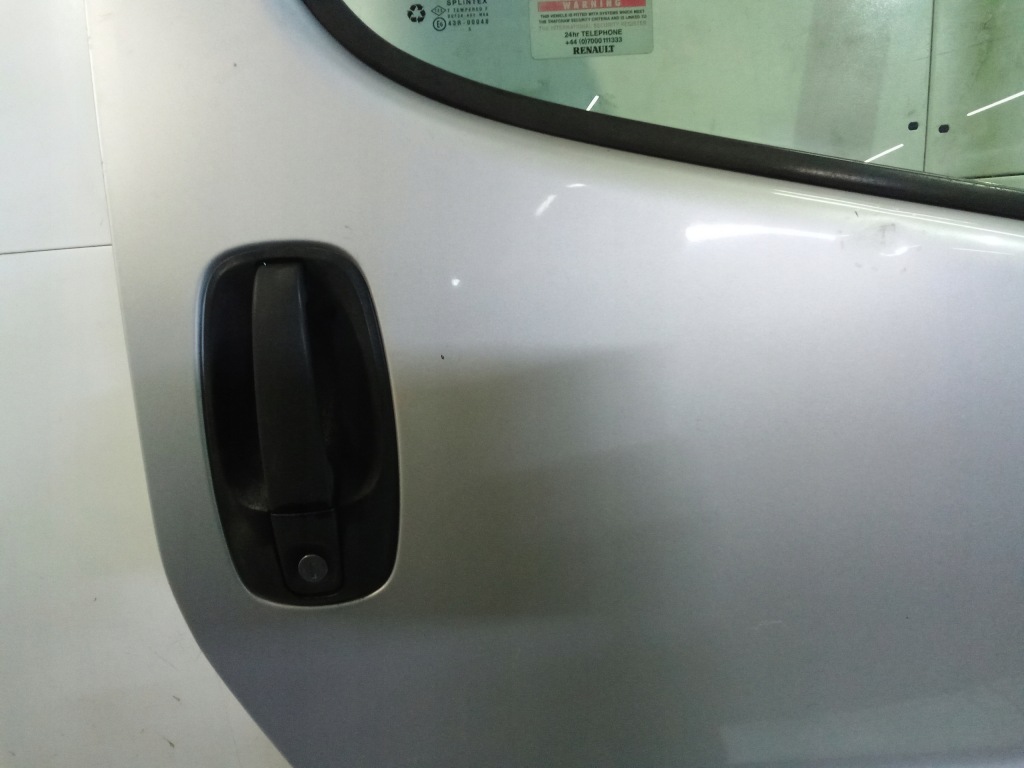 фото №4, G591 двері правий перед trafic 2 сріблястий