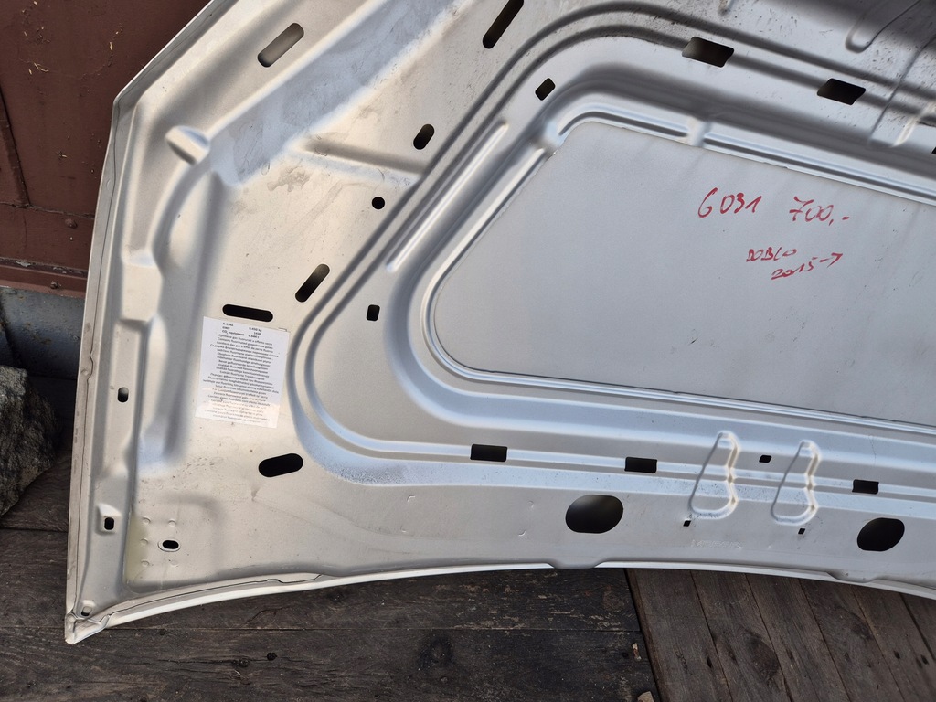 фото №12, Fiat doblo капот. 2015-2023.oryginał mopar.