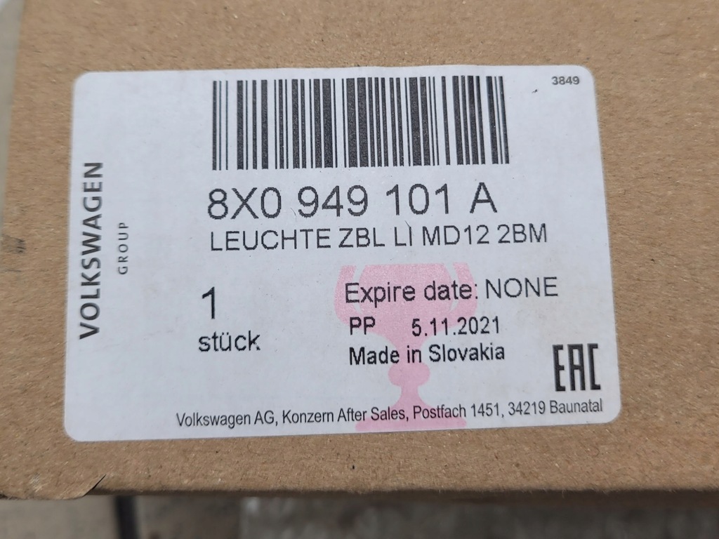 фото №5, Audi a1 8x0 поворотник дзеркало лівий 8x0949101a