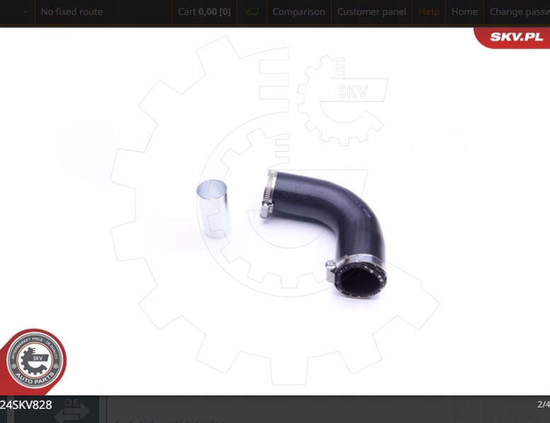 фото №3, Шланг інтеркулер renault laguna ii espace iv