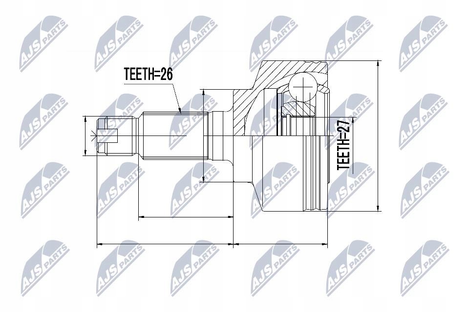 фото №2, Шарнір зовнішній honda city/jazz 09-, insight