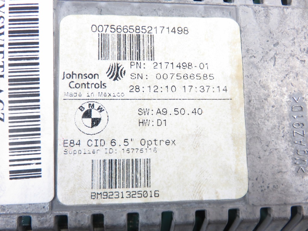 фото №9, Дисплей bmw x1 e84