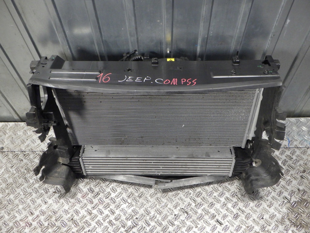 фото №1, Радиатор вентилятор jeep compass ii 1.6 mtjd