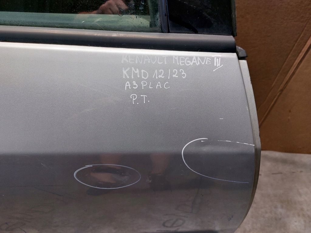 фото №2, Дверь правое задние renault megane iii