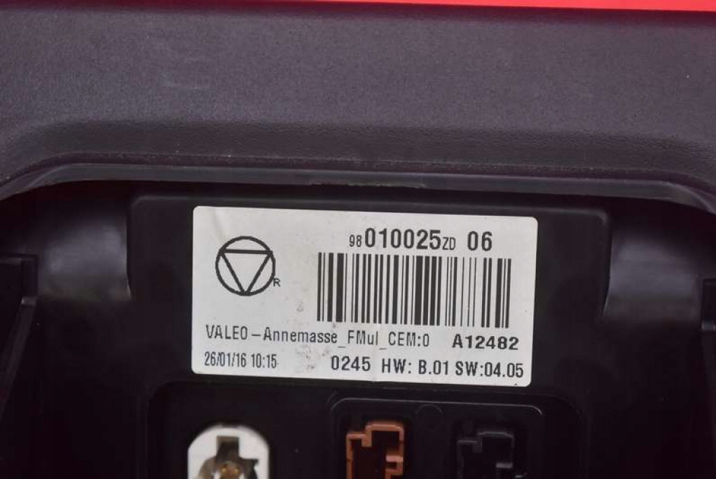 фото №8, Дисплей 98010025zd06 citroen c4 cactus 14-17