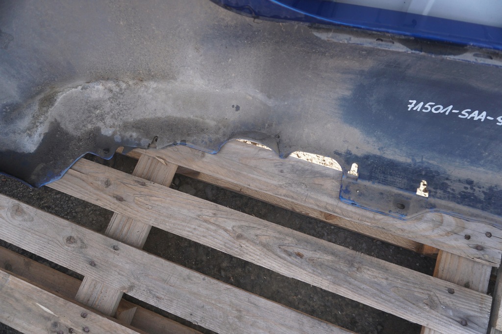 фото №13, Honda jazz ii бампер задній 2002-2008rok 71501-saa-9000 b520p niebieski