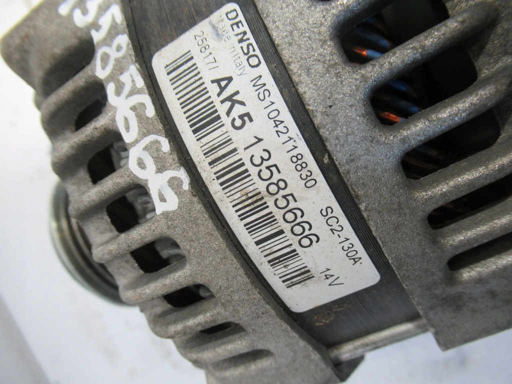 фото №8, Генератор 13585666 opel corsa e 1.4 turbo