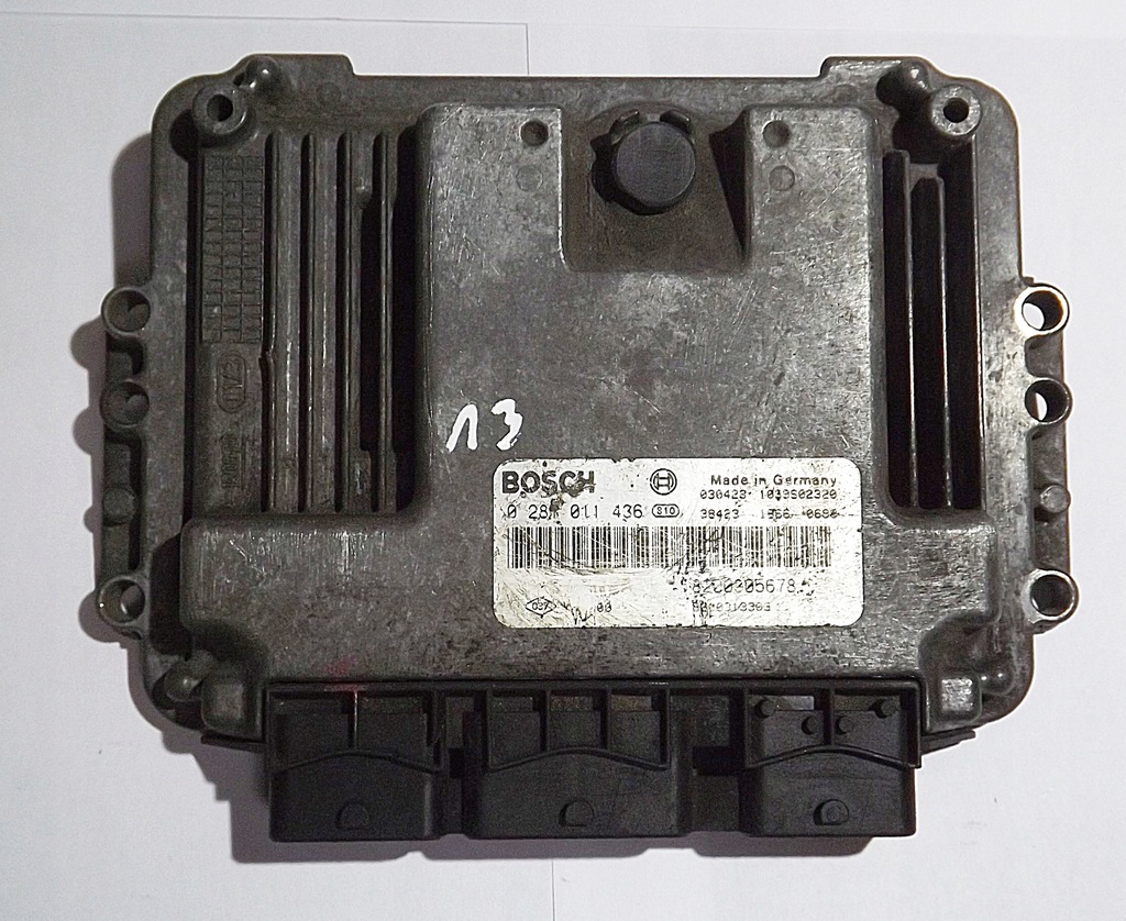 фото №1, Блок управления бортовой компьютер nissan 0281011436