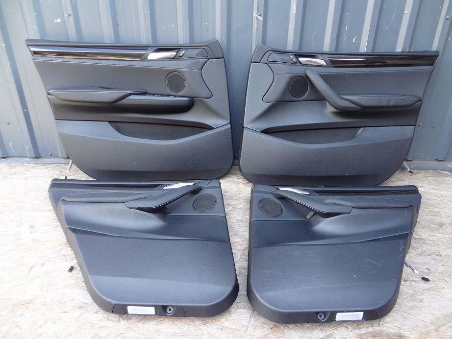 фото №13, Комплект сиденья обивка подлокотник кожа bmw x3 f25