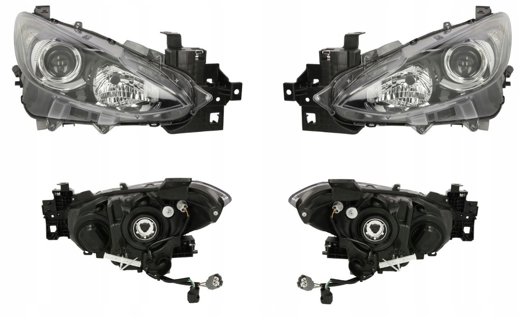 фото №1, Фара лампа mazda 3 bm 13-17 l+p tyc